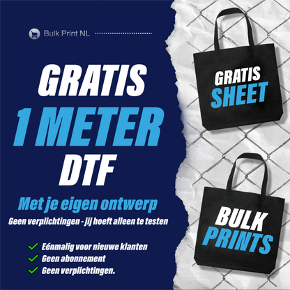 1 Meter Gratis DTF