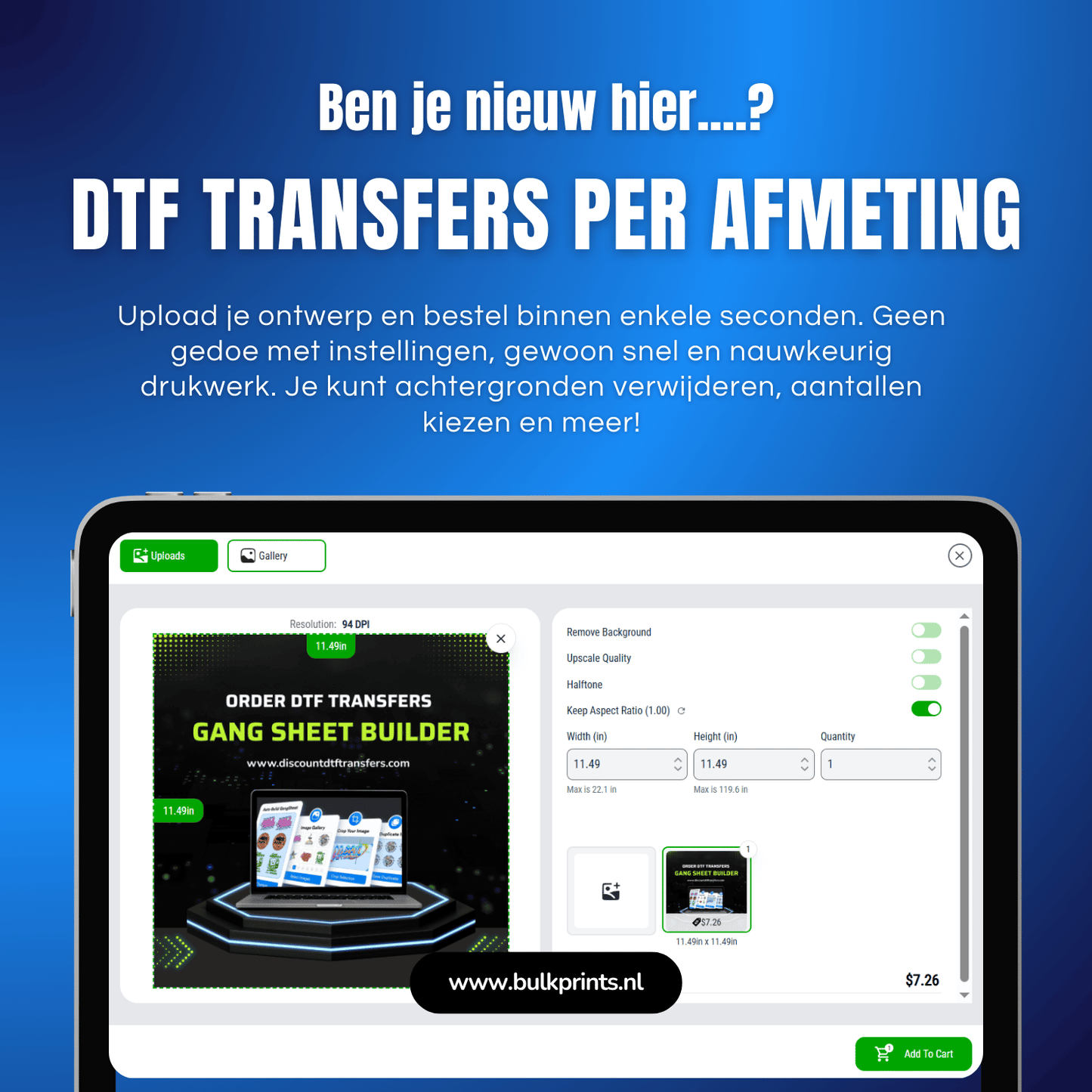 Transfers op maat
