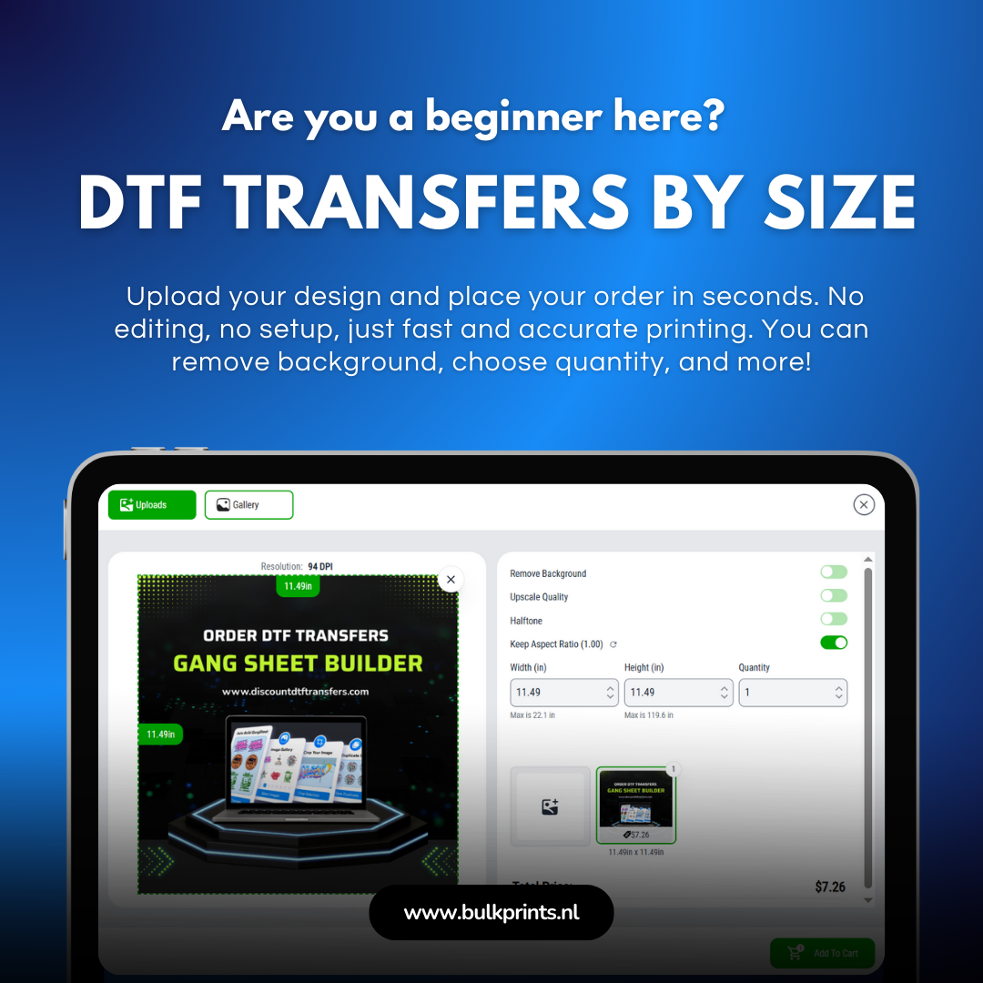 transfers by size
